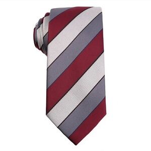 Countess Wara New York Silk Striped Neck Tie